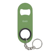Porte-clé Décapsuleur Ouvre-bouteille porte-clés monogramme balle de gol (Dos)