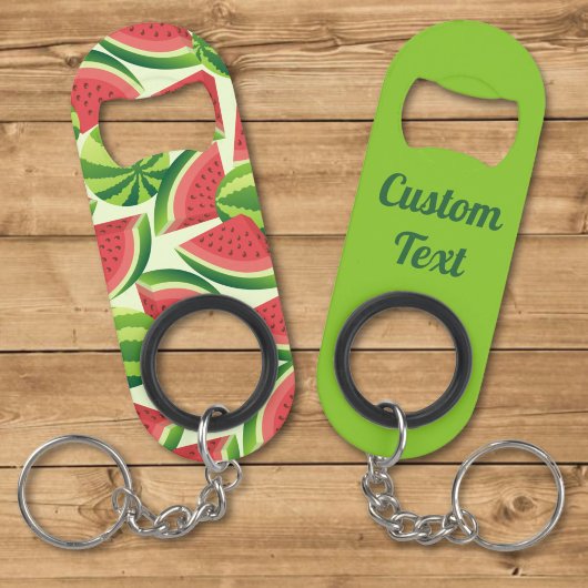 Porte-clé Décapsuleur Ouvre-bouteille porte-clés motif pastèque