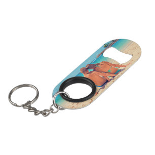 Porte-clé Décapsuleur Ouvre-bouteille porte-clés photo personnalisé