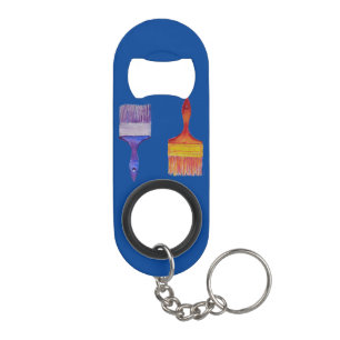 Porte-clé Décapsuleur ouvreur de bouteille de pinceau