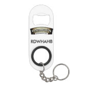 Porte-clé Décapsuleur Ouvreur de bouteille de porte - clé (Dos)