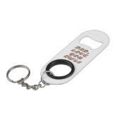 PORTE-CLÉ DÉCAPSULEUR PAPA, AIME-TOI OWLI 2 (Devant Angle)