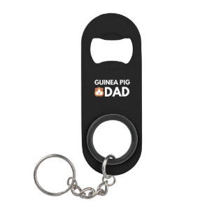 Porte-clé Décapsuleur Papa de porc de Guinée