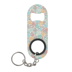 Porte-clé Décapsuleur Papier fripé par fantaisie de broderie