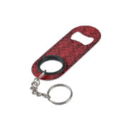 Porte-clé Décapsuleur Papier peint rouge 2 (angle arrière)
