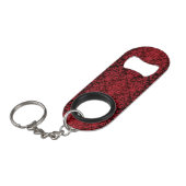 Porte-clé Décapsuleur Papier peint rouge 2 (Devant Angle)