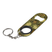 Porte-clé Décapsuleur Papier peint Tulipe et Lys vert de William Morris (Devant Angle)