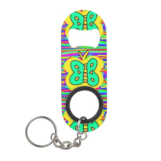 Porte-clé Décapsuleur papillon (Devant)