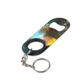 Porte-clé Décapsuleur Papillon lumineux et papillons de nuit (angle arrière)