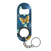 Porte-clé Décapsuleur Papillons dorés (Dos)
