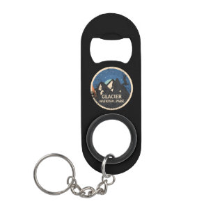Porte-clé Décapsuleur Parc national du Glacier