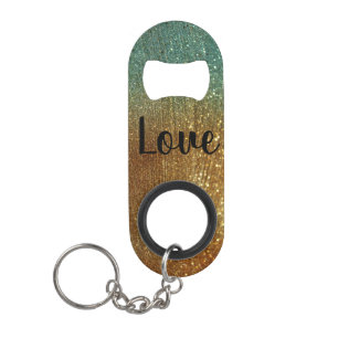 Porte-clé Décapsuleur Parties scintillant