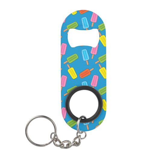 Porte-clé Décapsuleur Patters de Popsicles (Devant)