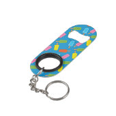 Porte-clé Décapsuleur Patters de Popsicles (angle arrière)