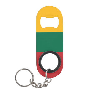Porte-clé Décapsuleur pavillon lituanien