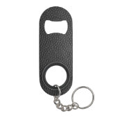Porte-clé Décapsuleur Peau de serpent noire (Dos)