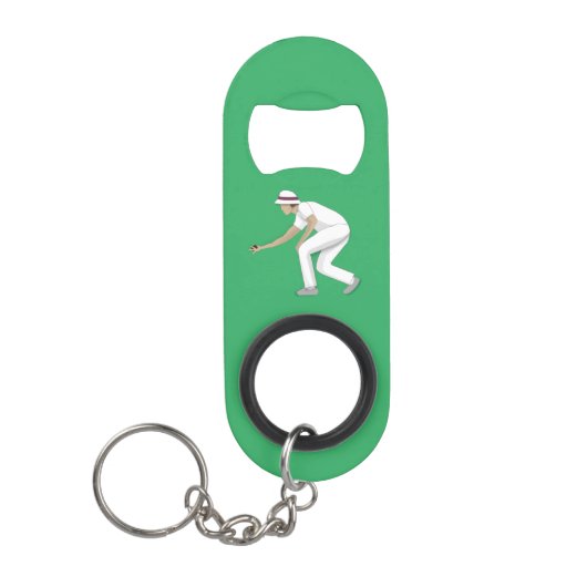 Porte-clé Décapsuleur Pelouse Bowls (Devant)