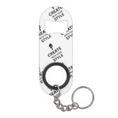 Porte-clé Décapsuleur Personalized Company Branded Minimalist Keychain (Dos)