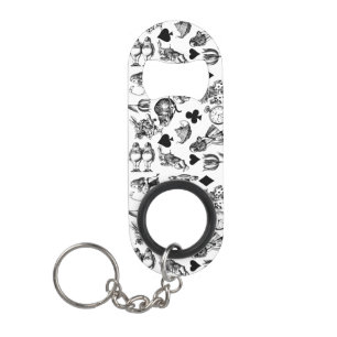 Porte-clé Décapsuleur Personnages classiques d'Alice aux pays des mervei