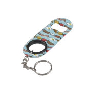 Porte-clé Décapsuleur Petit déjeuner frit (angle arrière)