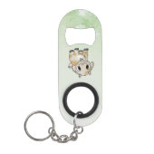 Porte-clé Décapsuleur petite chèvre (Devant)