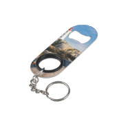 Porte-clé Décapsuleur Phare de Peggys Point Canada atlantique (angle arrière)