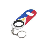 Porte-clé Décapsuleur Philippines National Pride Patriotic (angle arrière)