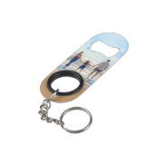 Porte-clé Décapsuleur Photo de Custom (angle arrière)