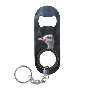 Porte-clé Décapsuleur Photographie d'autruche