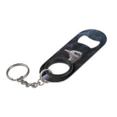 Porte-clé Décapsuleur Photographie d'autruche (Devant Angle)