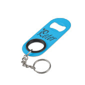 Porte-clé Décapsuleur "Pierre" Numéros Bleus Pierre Nom, (angle arrière)