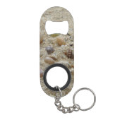 Porte-clé Décapsuleur Plage côtière de Seashells (Dos)