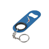Porte-clé Décapsuleur Plongée (angle arrière)