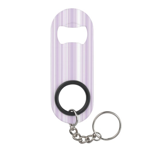 Porte-clé Décapsuleur Poignée rayures violettes (Dos)