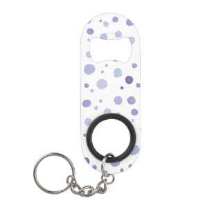Porte-clé Décapsuleur pois peint à la main