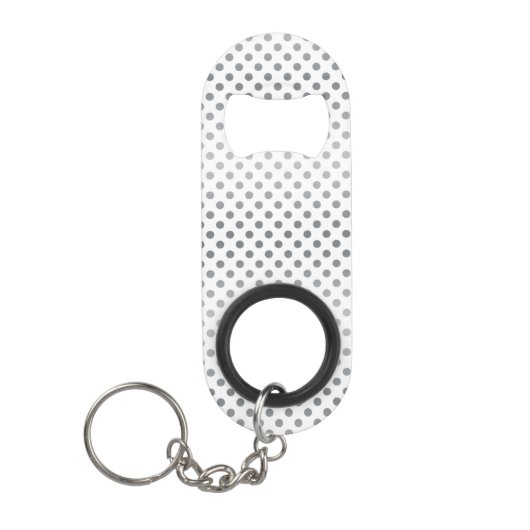 Porte-clé Décapsuleur Pois Silver Gradient par Shirley Taylor (Devant)