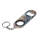 Porte-clé Décapsuleur Porte - clé d'ouverture de bouteille de flux Abstr (Devant Angle)