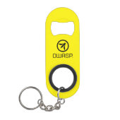 Porte-clé Décapsuleur Porte - clé d'ouverture de bouteilles OWASP (Devant)