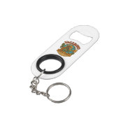 Porte-clé Décapsuleur Porte - clé d'ouverture de la bouteille de logo (angle arrière)
