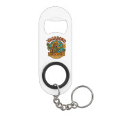 Porte-clé Décapsuleur Porte - clé d'ouverture de la bouteille de logo (Dos)