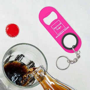 Porte-clé Décapsuleur Porte - clé rose commercial et ouverture de boutei