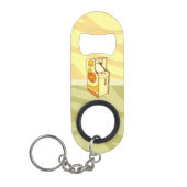 Porte-clé Décapsuleur Porte-clés ouvre-bouteille console de jeu d'arcade (Devant)