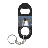 Porte-clé Décapsuleur Portrait de pingouin (Devant)