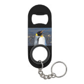 Porte-clé Décapsuleur Portrait de pingouin (Dos)