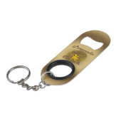 Porte-clé Décapsuleur Poussette paramétrique n° 6 (Devant Angle)