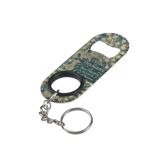 Porte-clé Décapsuleur Pride and Prejudice (angle arrière)