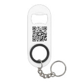 Porte-clé Décapsuleur QR Code Entreprise Logo commercial Promotionnel (Dos)