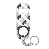 Porte-clé Décapsuleur Rabbit Silhouette main (Dos)