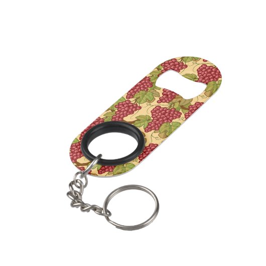 Porte-clé Décapsuleur Raisins (angle arrière)