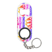 Porte-clé Décapsuleur Randonnée ou trekking (Dos)